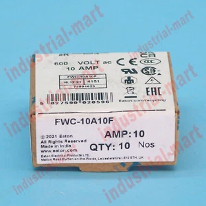 10PC New FWC-10A10F (10Amp) 10A 600VAC 10x38MM Fuses Fast Shipping #E1 - Bild 1 von 4