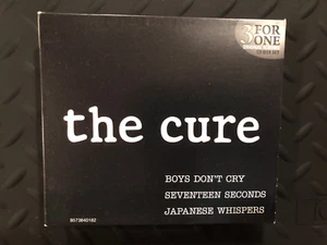 THE CURE  3 FOR ONE  BOYS DONT CRY- SEVENTEEN SECONDS-JAPANESE WHISPERS CD SET - Picture 1 of 11