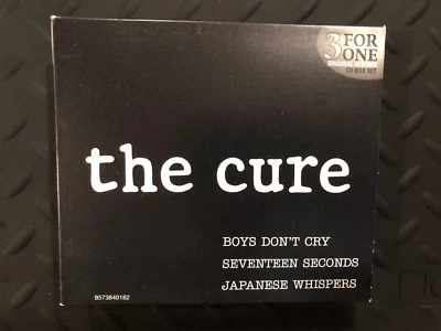 THE CURE  3 FOR ONE  BOYS DONT CRY- SEVENTEEN SECONDS-JAPANESE WHISPERS CD SET - Image 1 of 4