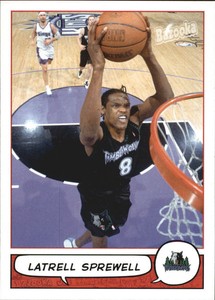 2004-05 Topps Bazooka Basketball #8 Latrell Sprewell