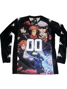 Kappa x Jujutsu Kaisen Sukuna Crunchyroll Jersey Style Shirt Herren Gr. M Selten Neu - Bild 1 von 7