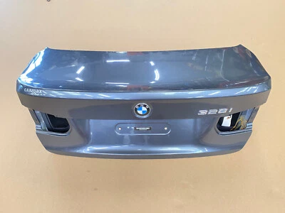 ⭐2012-2018 BMW F30 SEDAN 328I 320I REAR TRUNK LID DECK PANEL GRAY OEM LOT2376 Foto 1 de 4
