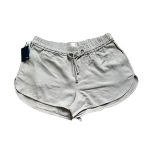Wilfred Women's Ashen Drawstring Shorts Linen-blend Hem Habitus. Large - Picture 1 of 6