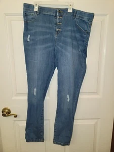 Price reduced! 20.5 Girls Thereabouts Button Fly Jeans - Picture 1 of 6