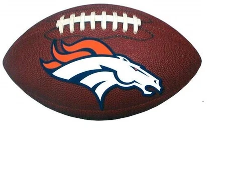 Denver Broncos 6 Inch Football  magnet Cover