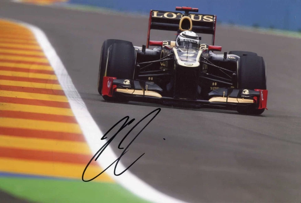 Kimi Raikkonen F1 2012 autograph, IP signed photo - Image 1 of 1