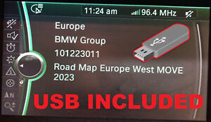 BMW MOVE 2024 Mise à jour Navi Sat + CLÉS USB Mini, X3, 1,2,3,4,5 Series F30 F25 F11