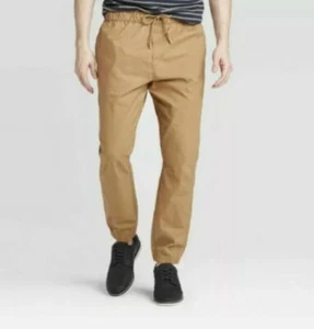NWT Goodfellow & Co. Men's SLIM FIT UTILITY JOGGER Pants Men's LIGHT BROWN XS - Picture 1 of 4