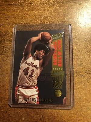 1993 Action Packed Hall Of Fame Basketball # 51 Wes Unseld - Image 1 of 2