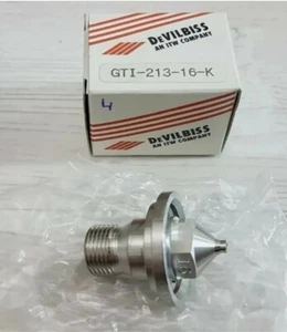 Devilbiss GTI 1.6 ugello pistola a spruzzo gti punta fluida nuovo GTI-213-16-K.. - Foto 1 di 7