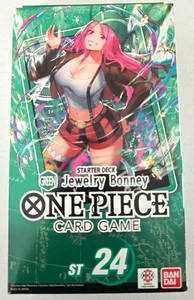 One Piece Card Game: Green - Jewelry Bonney Starter Deck (ST-24) - Picture 1 of 2