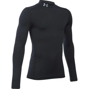 Under Armour Long-Sleeve T-Shirt Youth Boy's Black Size XL Pre-Owned - Picture 1 of 7