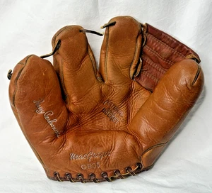 Antiker Harry Perkowski McGregor 3 Finger Linkshänder Werfer Baseball Handschuh - Bild 1 von 17