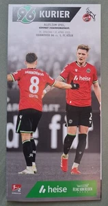 Off Programm Stadionheft 2.Bundesliga 24/25 Hannover 96 - SV 1.FC Köln 27.04.25 - Bild 1 von 1