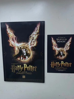 HARRY POTTER AND THE CURSED CHILD theatre Programme and postcard  - Image 1 of 2