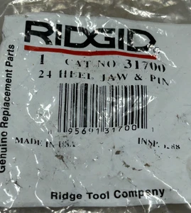 RIDGID 31700   24" PIPE WRENCH HEEL JAW AND PIN ASSEMBLY - Picture 1 of 4