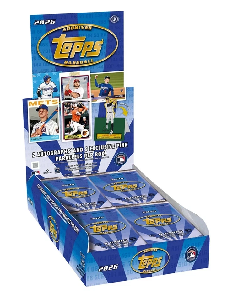 2025 Topps Archives Baseball - Hobby Box CONFIRMED PRESALE