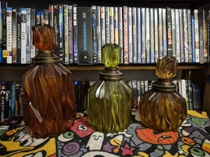 MCM Lucite Dekanter Set mit Stopfen - Bild 1 von 6