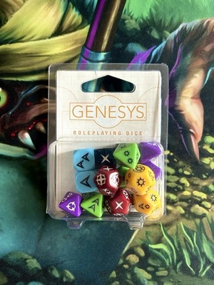 New Sealed - FFG Genesys Roleplaying Dice (14) - Image 1 of 2