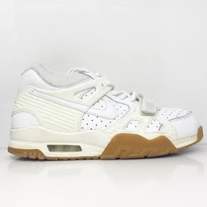 Nike Mens Air Trainer 3 705426-100 White Basketball Shoes Sneakers Size 11 - Picture 1 of 12