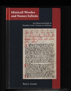MISTICALL WORDES AND NAMES INFINITE - Humfrey Lock's Treatise on Alchemy - Picture 1 of 2