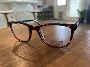 Dereon Eyeglasses Frame DOV533 215 Unisex Tortoise Shell Cat Eye Stylish Women’s - Picture 1 of 7