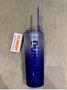 Dunkin' Summer 2024 Purple Ombre doppelwandiges Acryl Thermo 24 Unzen Becher - Bild 1 von 4