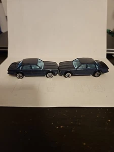 hot wheels Jaguar XJ 40 #609 Dark Blue 2 Diecast Cars - Picture 1 of 12