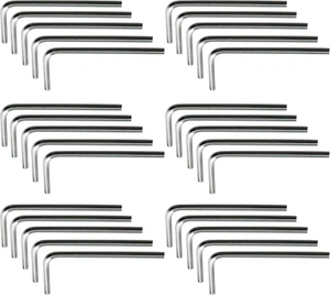 100Pcs 2mm Allen Wrench L-Shaped Hex Key Wrench Set, Metric Hexagon Head Replace - Picture 1 of 12