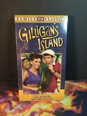Gilligan's Island 1965 VHS 2 Season 1 Episodes 15 and 16 Bob Denver Classic TV! Foto 1 de 4