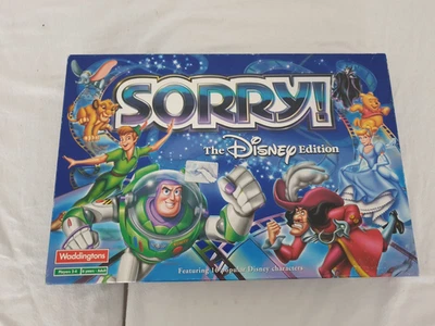 Sorry Disney Edition Board Game Waddingtons - Complete See Listing - Image 1 of 4