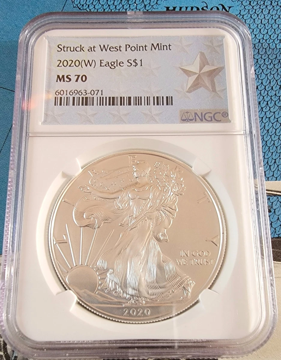 American Eagle MS 70 Graded 2020 Silver Bullion Coins for sale | eBay
