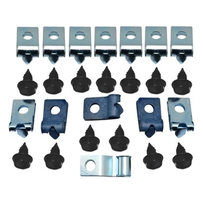 Комплект крепежных элементов для тормозной магистрали зажим кронштейна 1969 Chevrolet Nova 25 шт. - Изображение 1 из 4