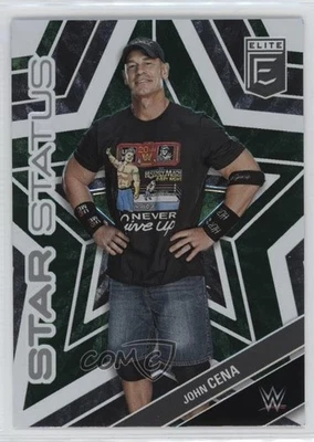 2023 Panini Donruss Elite WWE Star Status Green John Cena #10 - Image 1 of 2