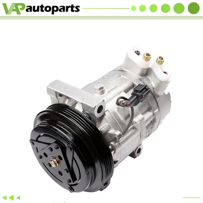 Compresor y embrague de aire acondicionado para Nissan 350Z 2003 2004 2005 2006 V6 3,5 L Foto 1 de 4