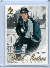 2001-02 Private Stock Gold #84 Patrick Marleau 27/106