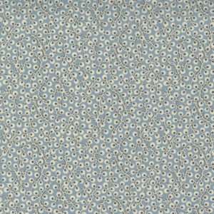 La Vie Boheme, Seeds 07 Blue 14, Moda, 100% Cotton Fabric, Patchwork, Half Metre
