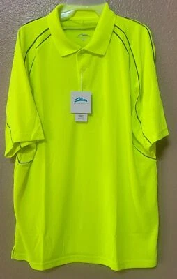 Camisa Polo Tri-Mountain Performance, Polo Para Hombre Ultra Cool Camisa Absorbente, Foto 1 de 4