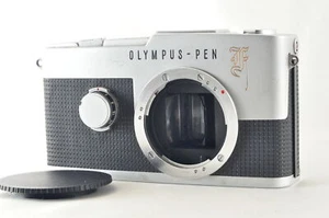 Cámara fotográfica Olympus PEN F 35 mm medio marco plateada de JAPÓN #1099 - Imagen 1 de 10