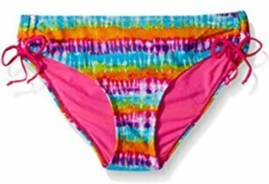 YMI Big Girls Hippie Love Cami Swimsuit Bottom Multicolor Size 14 4042 - Picture 1 of 2