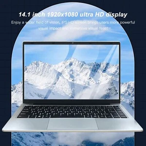 14.1 Inch FHD Laptop Ultra Slim 8GB DDR4 RAM For Celeron J4105 Processor - Picture 1 of 12