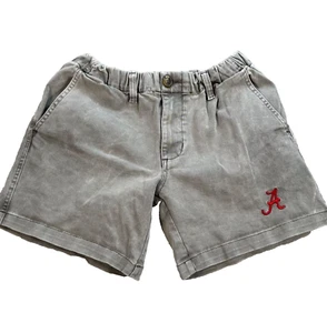 Upstream Alabama Shorts Women's Small Gray High Rise Roll Tide Bama Logo - Picture 1 of 8