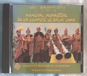 NAMGYAL MONASTERE  DE SA SAINTETE LE DALAÏ LAMA COMPACT DISC PROD. DEWATSHANG - Picture 1 of 1