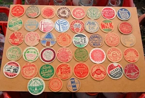 milk bottle : lovely old Cardboard Cap dairy collection - Picture 1 of 1
