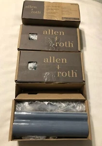Allen + Roth 6-Pack Blue Ceramic Chair Rail Tile #0857821 4 Boxes NIB - Picture 1 of 3