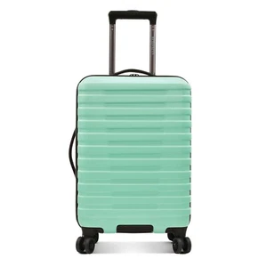 U.S. Traveler Boren Carry-on 22" Hardside Spinner Luggage w/ USB Port - Mint - Picture 1 of 12