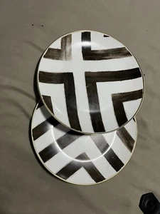 Christian Lacroix Like Sol Y Sombra Salad/Dessert Plate (2) - Picture 1 of 2