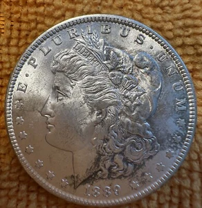 1889 P Morgan Dollar Mint Uncirculated - Picture 1 of 2