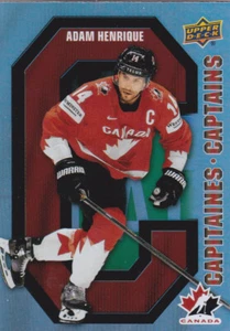 21/22 TIM HORTONS TEAM CANADA..ADAM HENRIQUE..CAPITANES..CC-1..ENVÍO COMBINADO GRATUITO - Imagen 1 de 1
