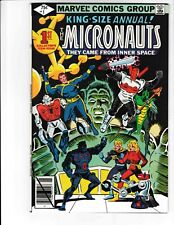 1979 The Micronauts King-Size Annual # 1 - Vol. 1, issue 1 Steve Ditko! NM Copy